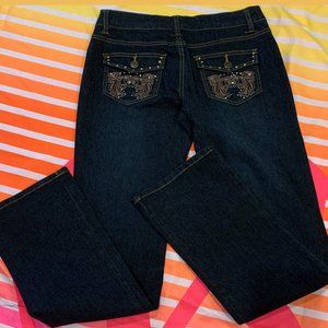 Black Hip Jeans